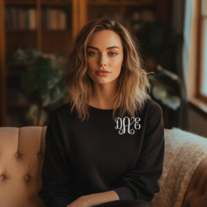 monogram sweatshirt