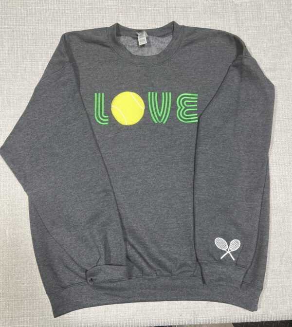 tennis sweatshirt